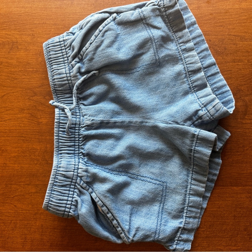 Girls Chambray Shorts soft